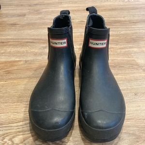 Hunter Original Chelsea boots. Black. 8